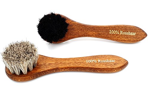 DELARA Sehr hochwertiges 7-teiliges Schuhpflege-Set – Made in Germany