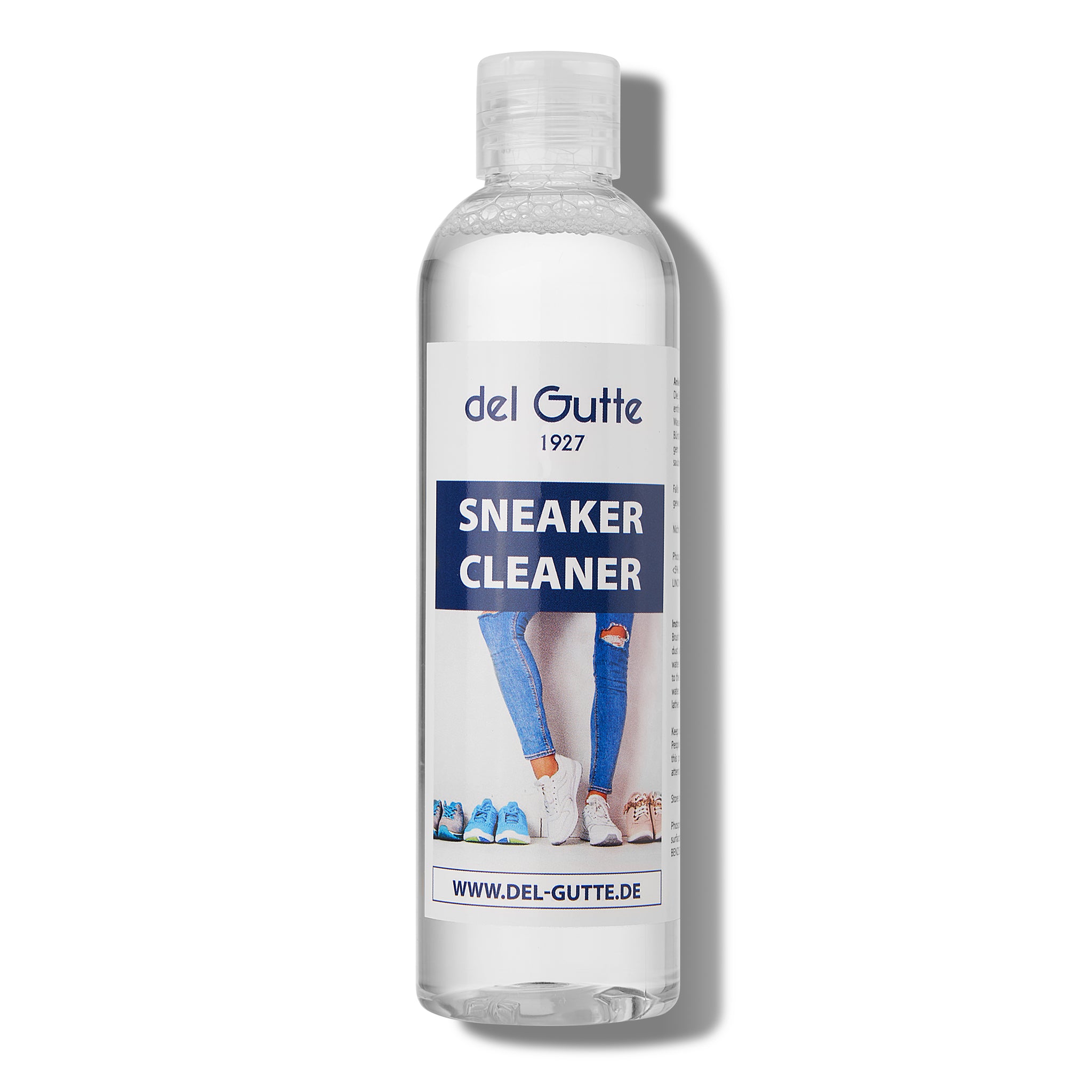 del Gutte® Sneaker Cleaner - 236 ml sehr wirksame Reinigungsflüssigkeit für Schuhe – Made in Germany