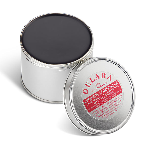 DELARA Intensive Lederpflege – 500 ml - Imprägniert und schützt Leder sehr wirksam. Neue Rezeptur mit hochwertigem Kokosöl und Bienenwachs - Made in Germany
