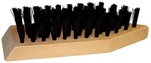 DELARA 12-teiliges Schuhputz-Set mit drei Dosen Intensiver Lederpflege, Holzbürsten mit Naturborsten, Poliertuch und Schwamm